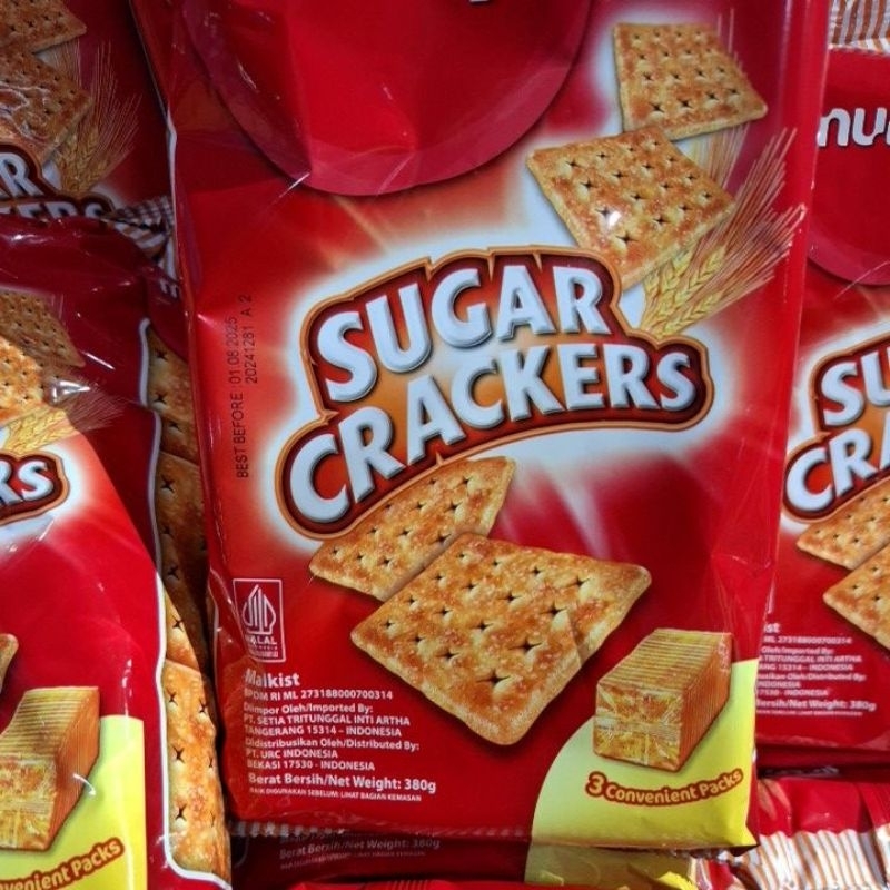 

Munchy Crackers SUGAR /Vege 390gr