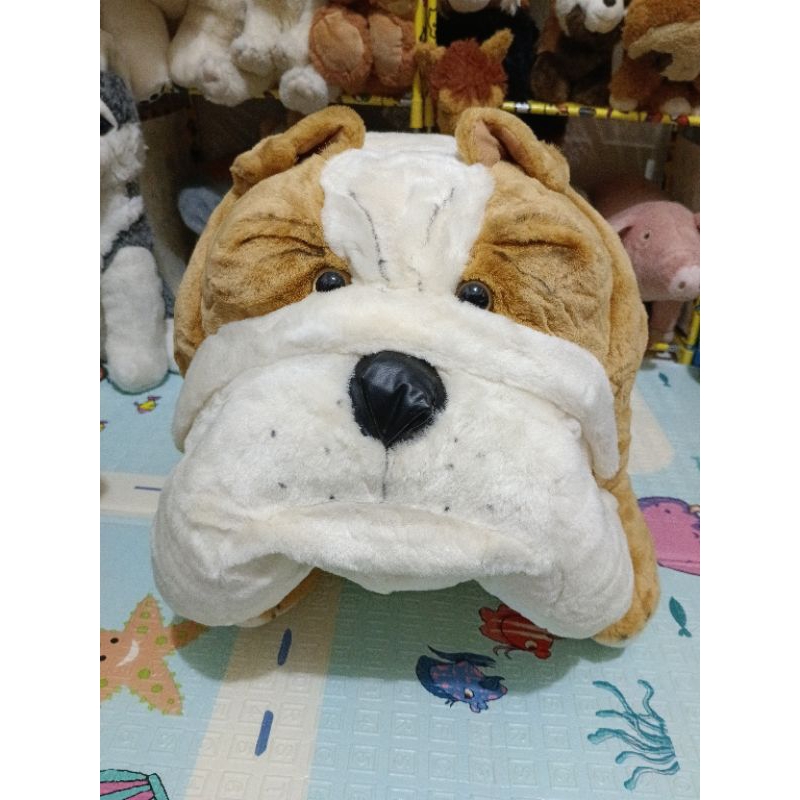 BONEKA ANJING GUGUK BULLDOG BESAR SUNTOYS