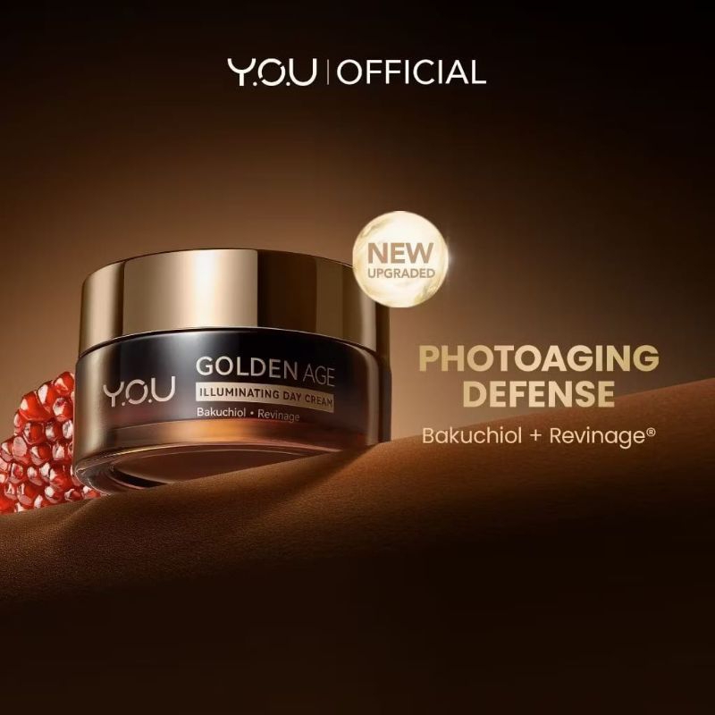 YOU Golden Age Series | You Skincare Golden Age Anti Aging | Facial Foam | Day cream | Night cream |