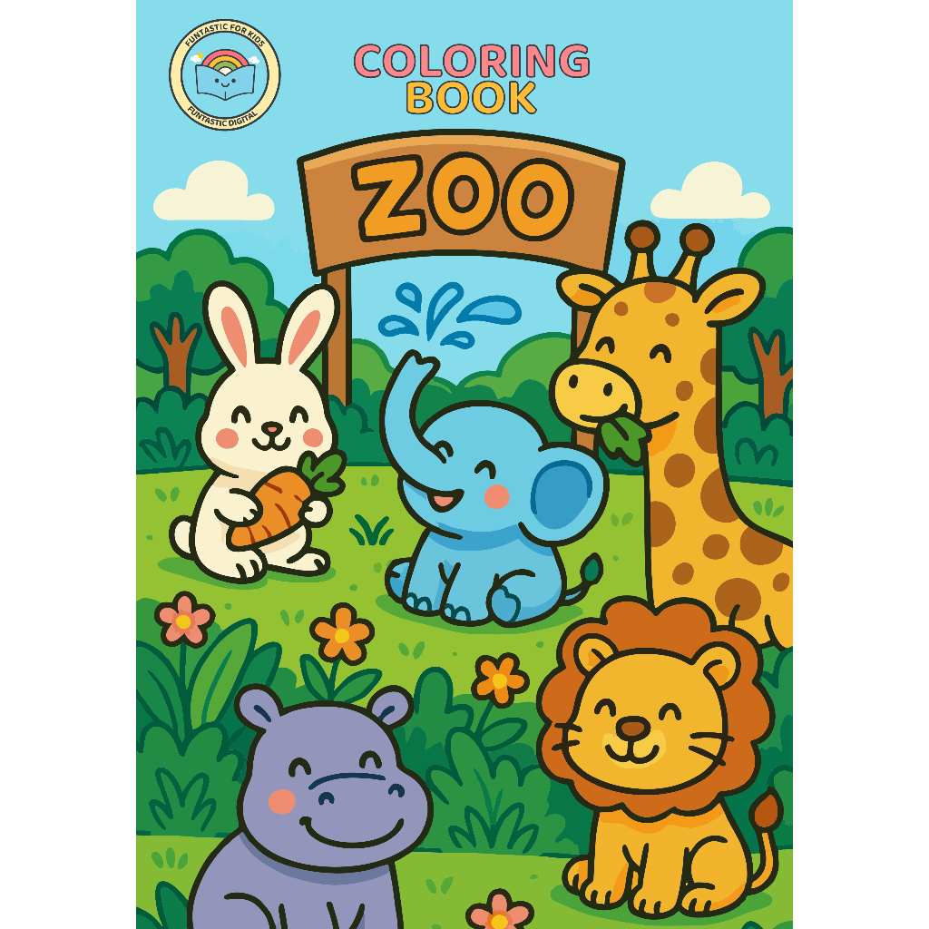 

Kertas Mewarnai Anak Ukuran A4 Usia 3-5 Tahun – Tema Aneka Hewan