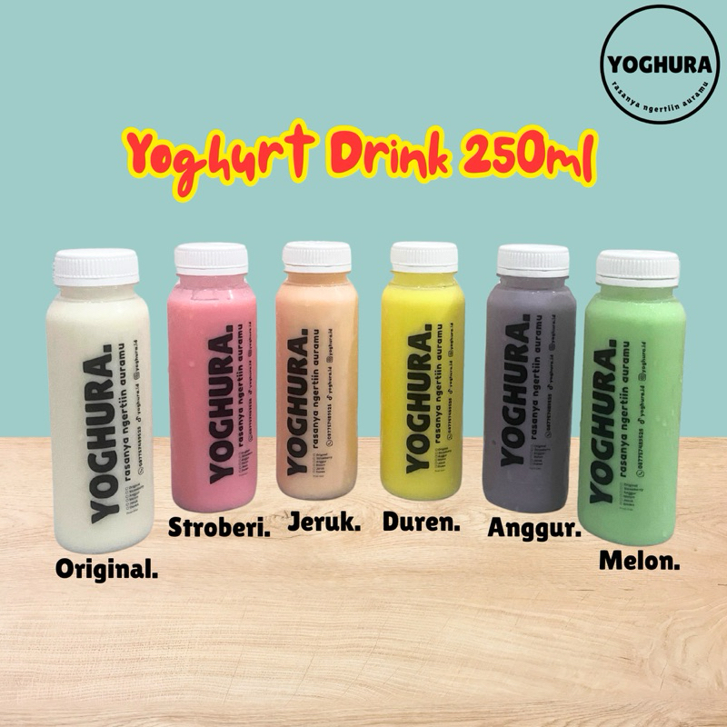 

Yoghura – Yogurt Drink Homemade 250ml Thick Yoghurt
