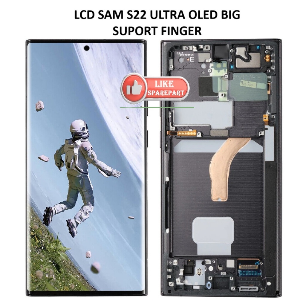 LCD TOUCHSCREEN SAMSUNG S20 / S20 ULTRA / S21 ULTRA / S22 ULTRA / S23 ULTRA / NOTE 20 / NOTE 20 ULTR