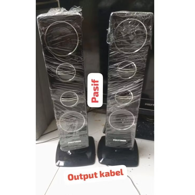 SPIKER TV POLYTRON 32 24  .. (PASIF BUKAN AKTIV) OUTPUT KABEL (BUKAN RCA)
