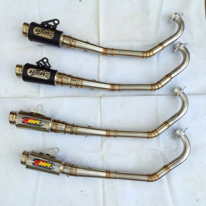 Knalpot DSR mx new mx old mx king 135cc - 200cc model PROSTREET