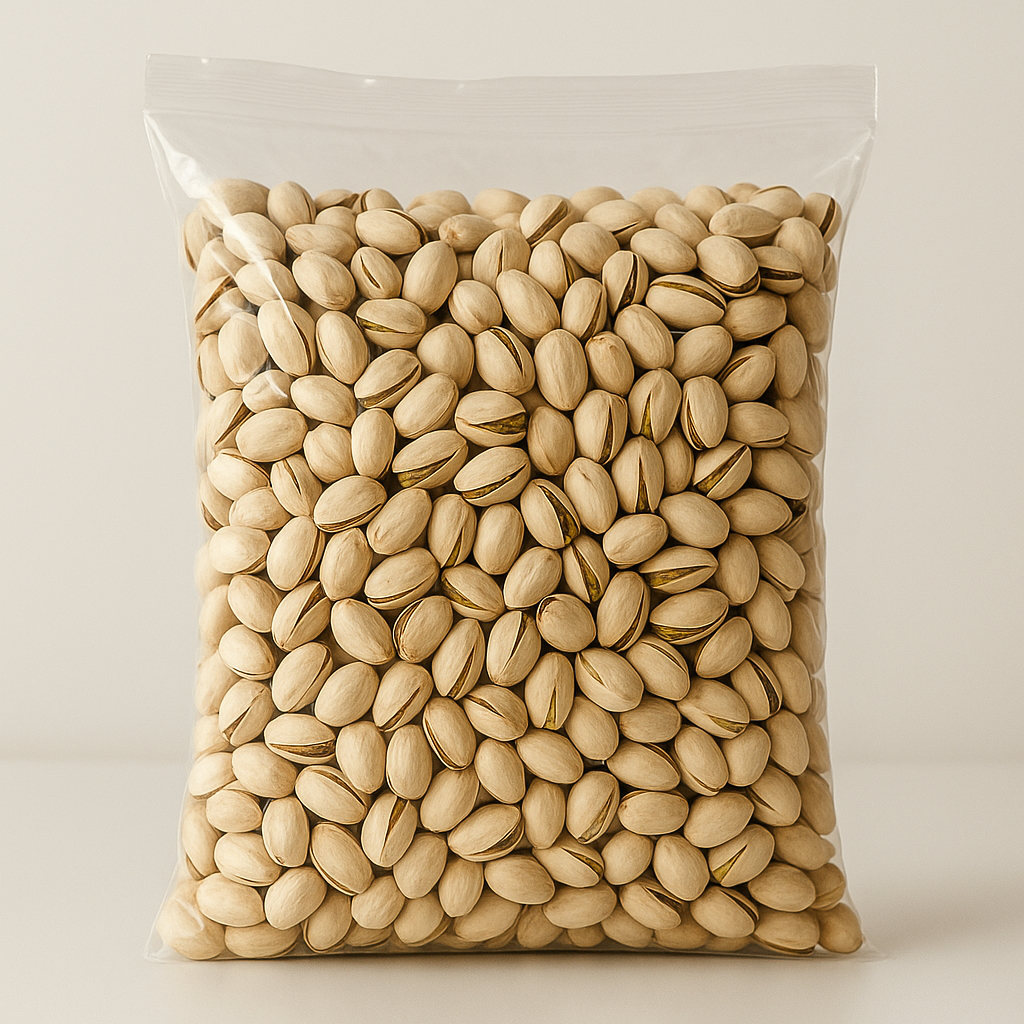 

Sogut Fresh Kacang Fustuk / Pistachio 1kg Kulit Roasted Matang Oleh Oleh Haji dan Umroh