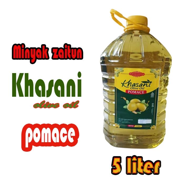 

Minyak zaitun khasani pomace 5 LITER