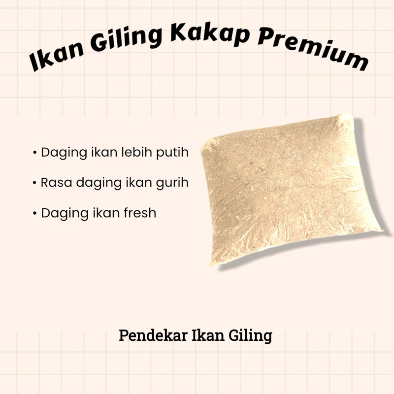 

Pendekar Ikan Giling Kakap Premium