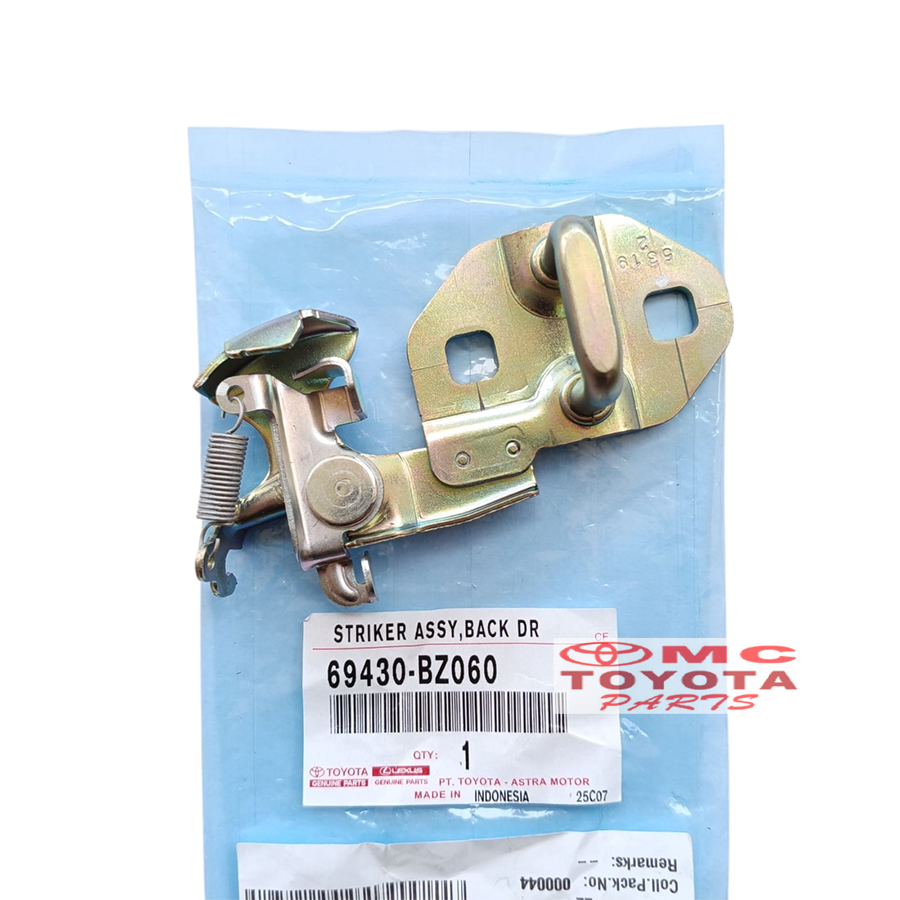 Striker Engsel Lock Pintu Bagasi Belakang Avanza Xenia Old Agya Ayla Original 69430-BZ060 Striker Ta