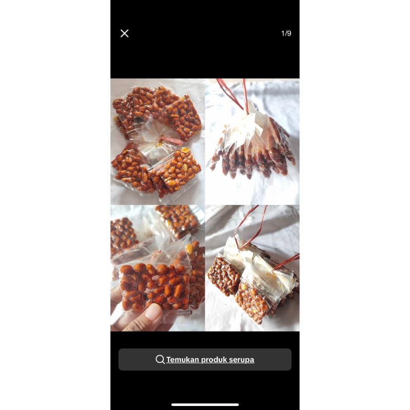 

kacang tanah pedas manis(isi10pcs)