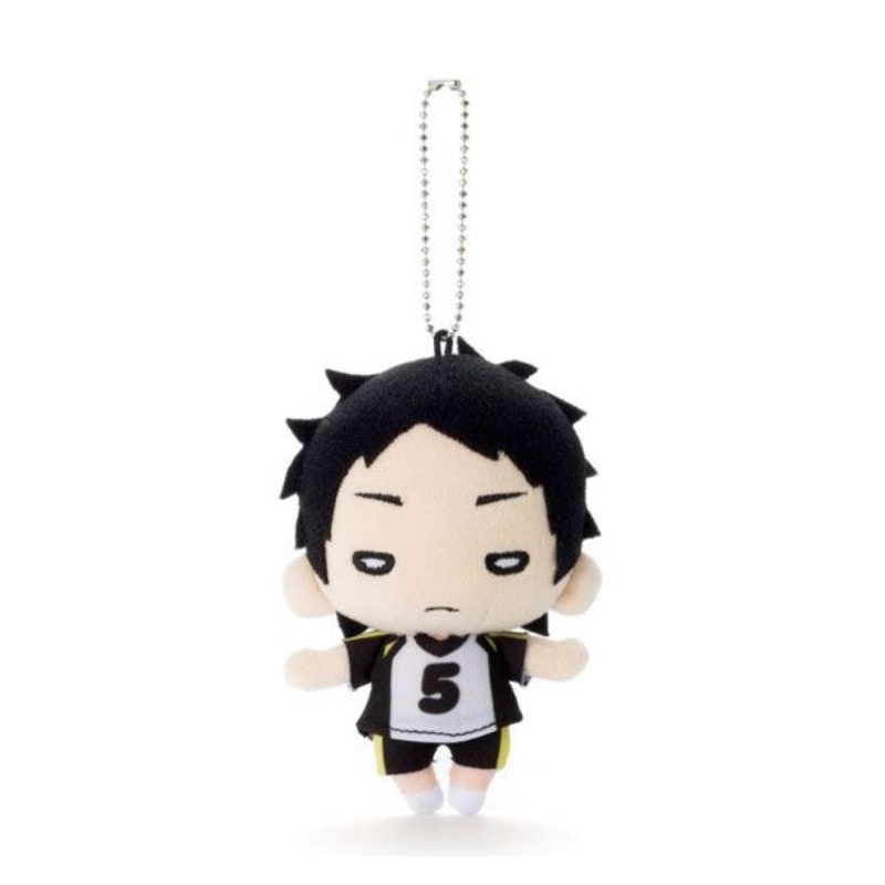 Haikyuu: Akaashi Keiji Nitotan Plushie Doll Ball Chain Ganci WTS