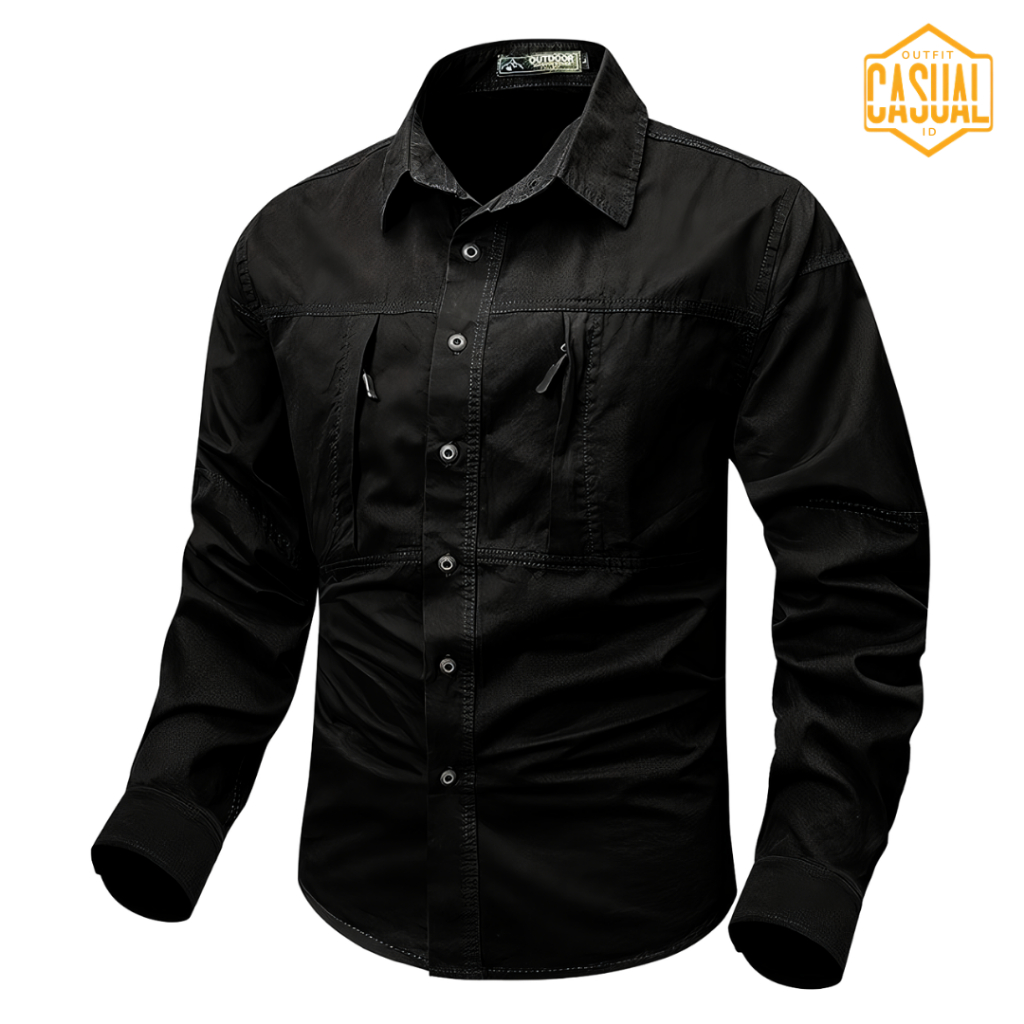 Kemeja Pria Tactical Lengan Panjang / Baju Tactical Lengan Panjang / Kemeja Tactical / Baju Tactical