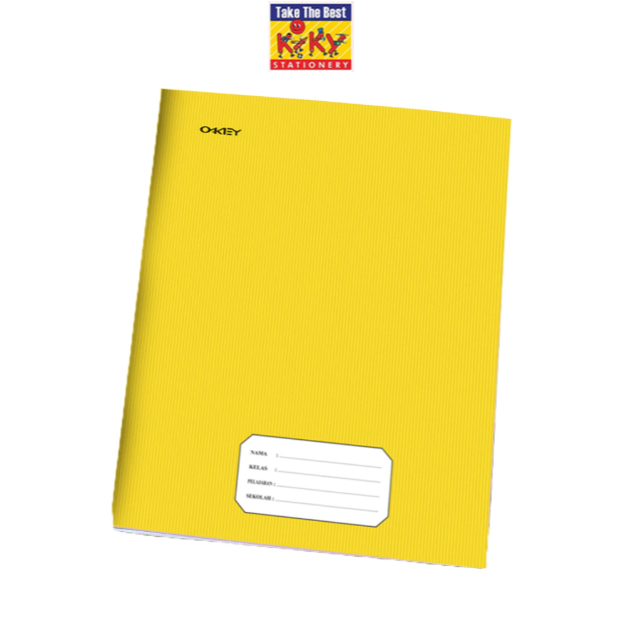 

OKEY Buku Tulis Kraft 40 Lembar - 5 Buku Sampul Coklat