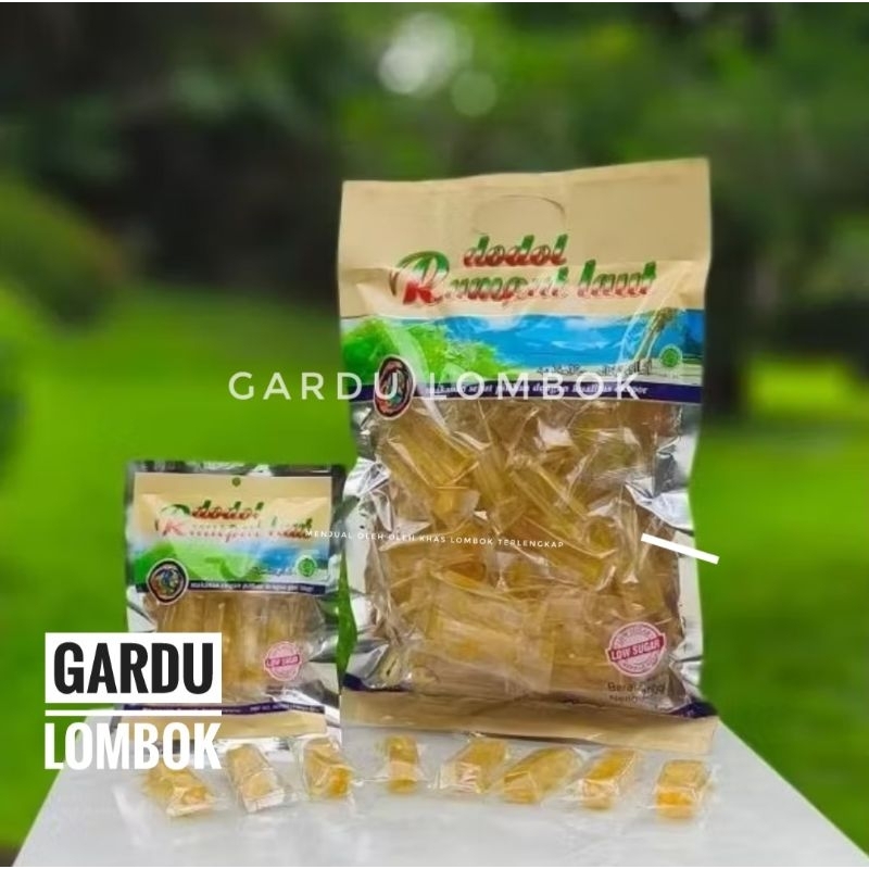 

Kinjoy jelly Dodol Rumput laut Phoenix Low Sugar 800 gram( oleh -oleh khas Lombok )