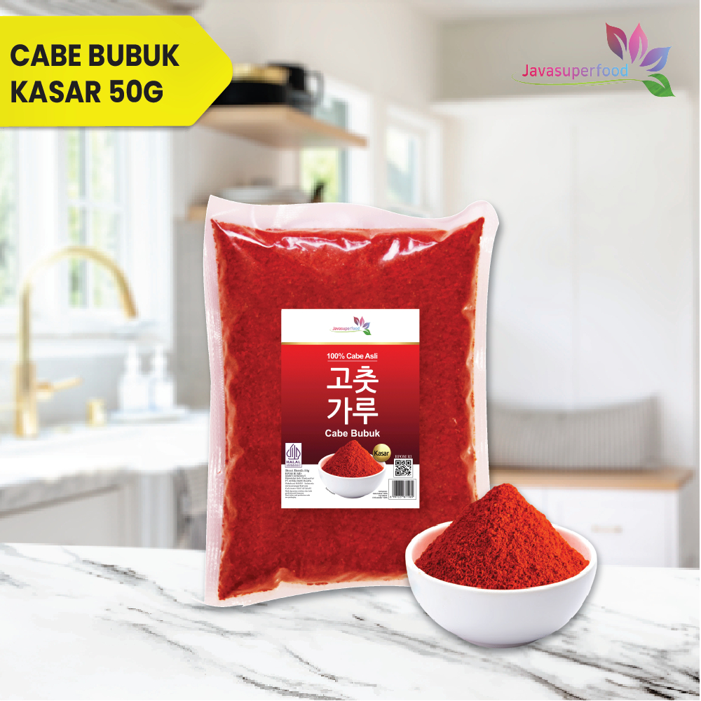 

BUBUK CABE KASAR / CHILI POWDER KOREA 50g (PLS)
