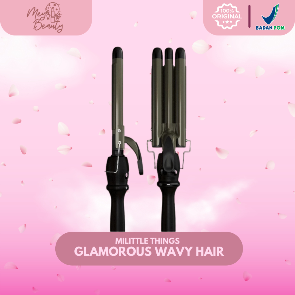Milittle Things 121 Glamorous Wavy Hair - Catokan Rambut