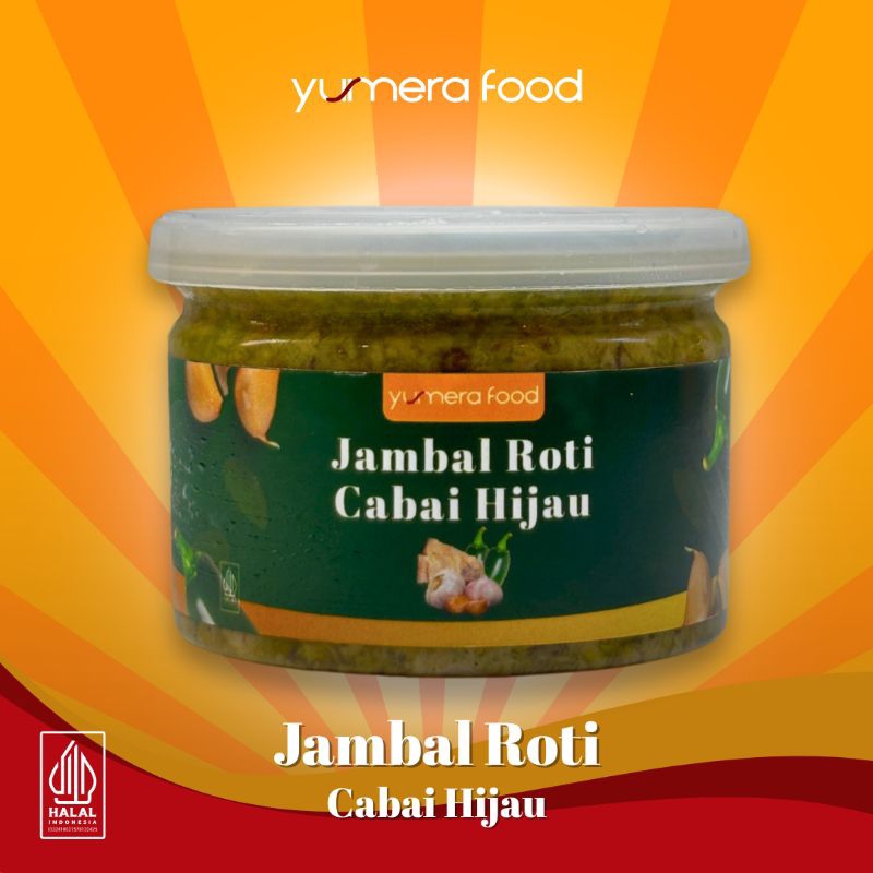 

Yumera Food – Jambal Roti Cabai Hijau / Ikan Asin Cabai Hijau / Petai Cabe Ijo / Pete Ikan Asin Pedas / Makanan Lauk Siap Saji [145gr]