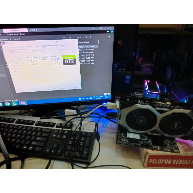 RTX 2060 SUPER MSI VENTUS