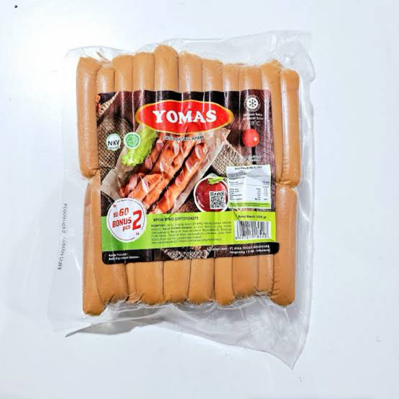 

sosis yoMas 1kg