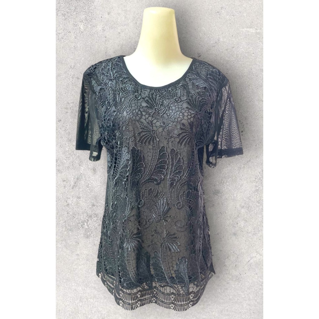Atasan Brukat & Renda Murah / Blouse Brokat Import / Baju Wanita Dewasa Orang Tua Lansia