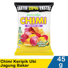 

LEMONILO CHIMI KERIPIK UBI JAGUNG BAKAR PCK 45/41g