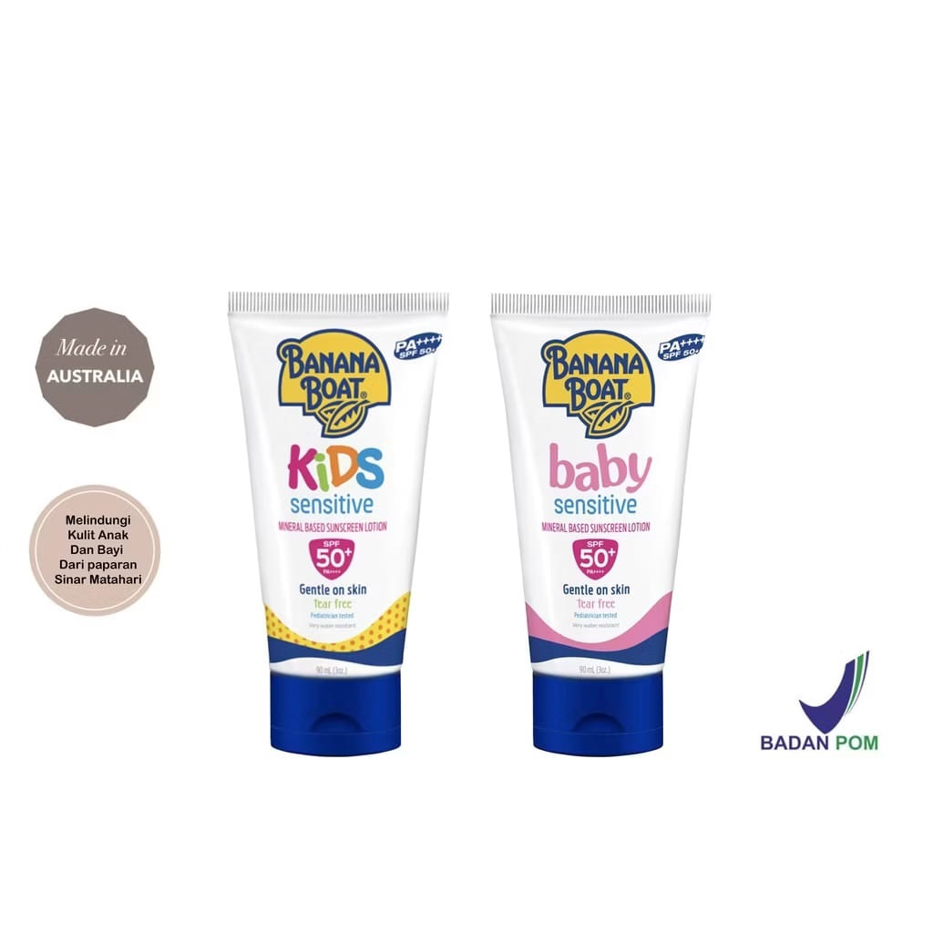Sunblock Banana Boat Simply Protect Baby & Kids 90ml