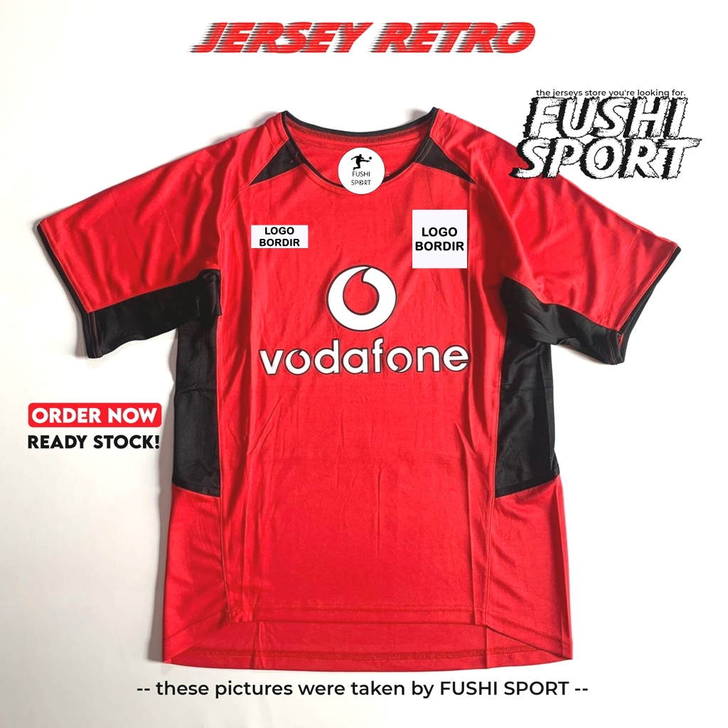 RETRO | Jersey Baju Bola EM YU Home Vodafone 2002 2003