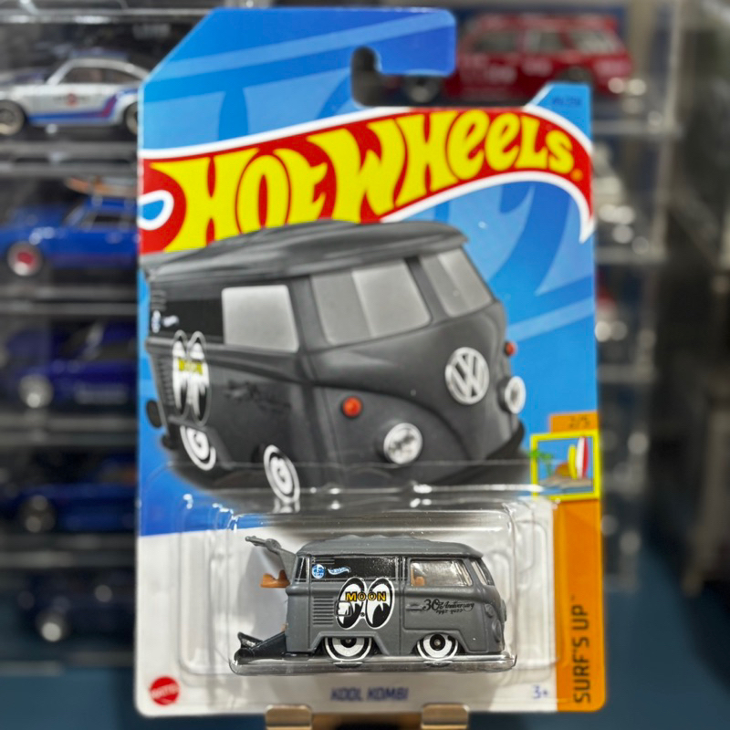 Hot Wheels Volkswagen Kool Kombi Grey Mooneyes | HW Surf’s Up | HOTWHEELS