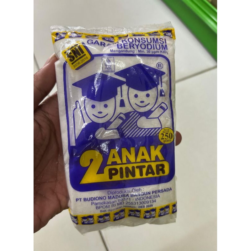 

Garam kosnsumsi kemasan plastik