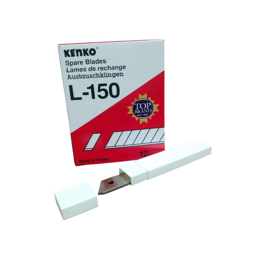

Isi Cutter Kenko L-150 / Cutter Kenko L-150 Refill 1 Pak ( isi 12 PCS )