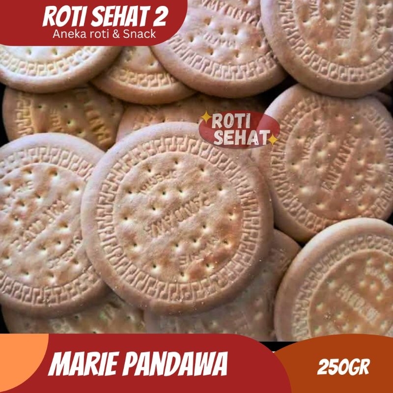

BISKUIT MARI PANDAWA kemasan 250gr.