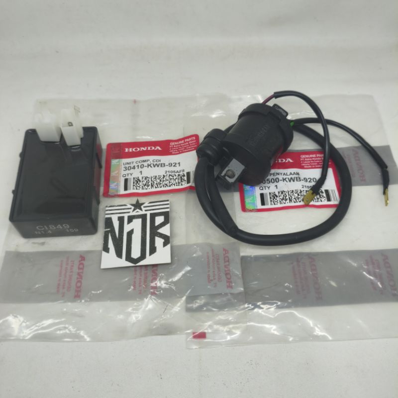 CDI + KOIL KWB CDI KUIL HONDA BLADE 110 LAMA REVO ABSOLUT LAMA KARBU ORI