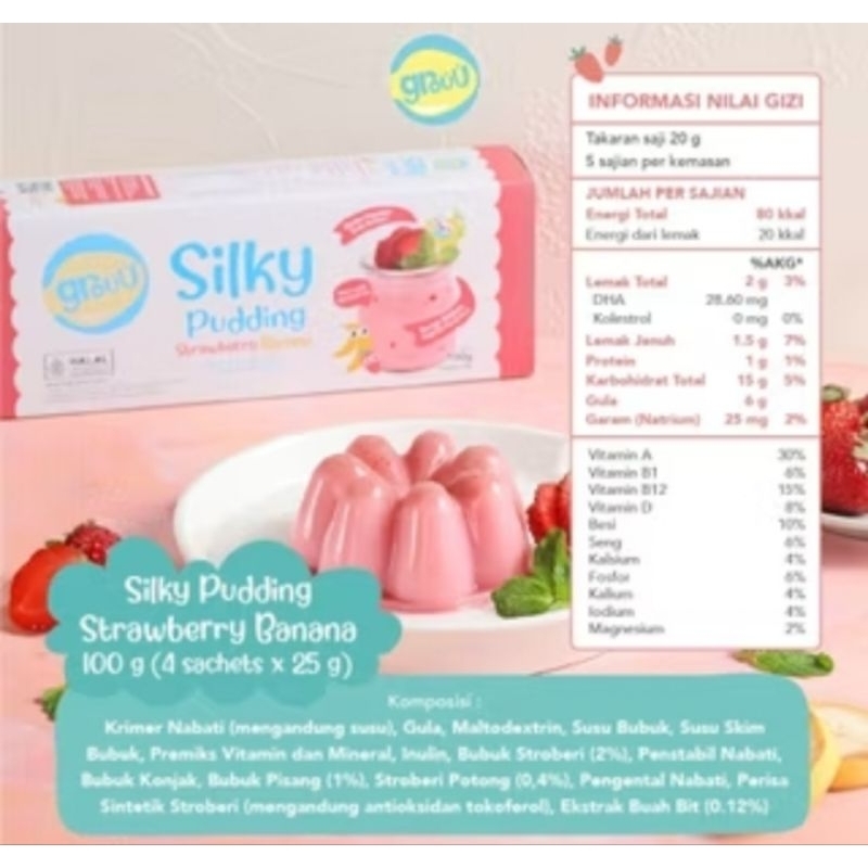 

grouu silky pudding