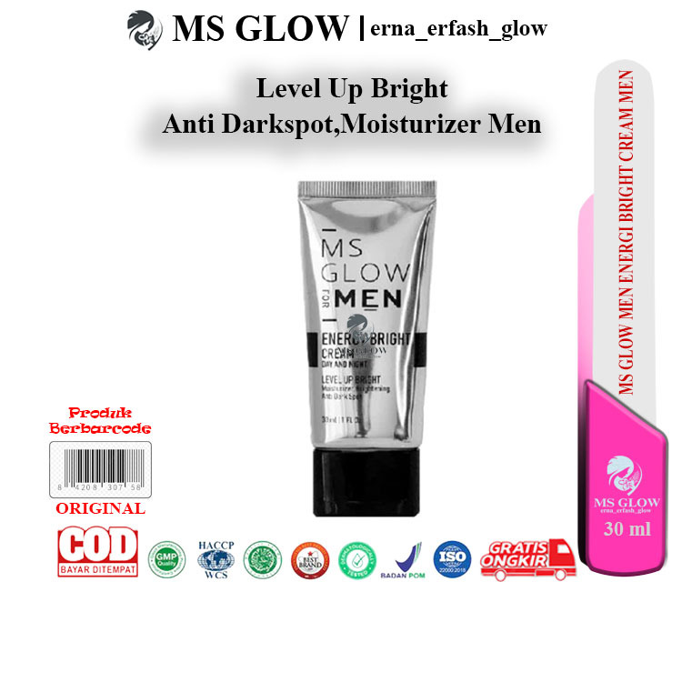 MS GLOW CREAM MEN BARCOFE PRODUK AKTIF