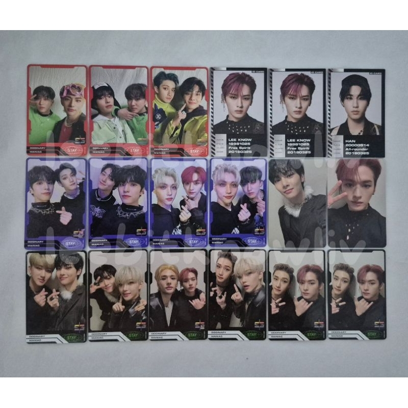 Photocard Stray Kids Oddinary