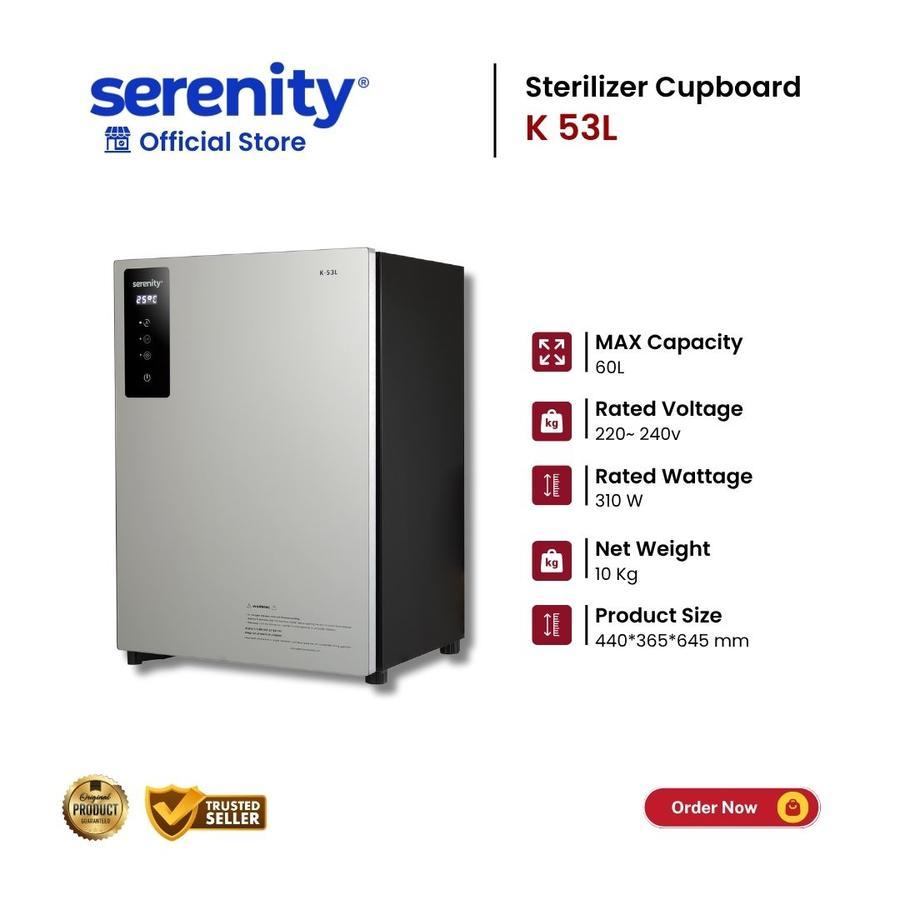 STERILIZER STERILISATOR SERENITY 1 PINTU  K-53L STERILISATOR 1 PINTU STERILISATOR