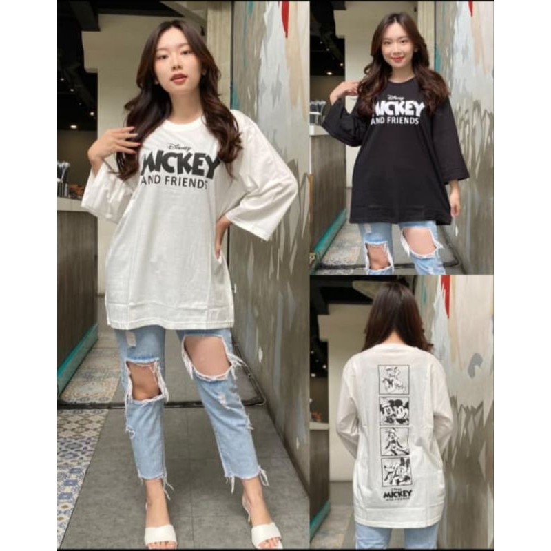 Kaos Mickey Oversize