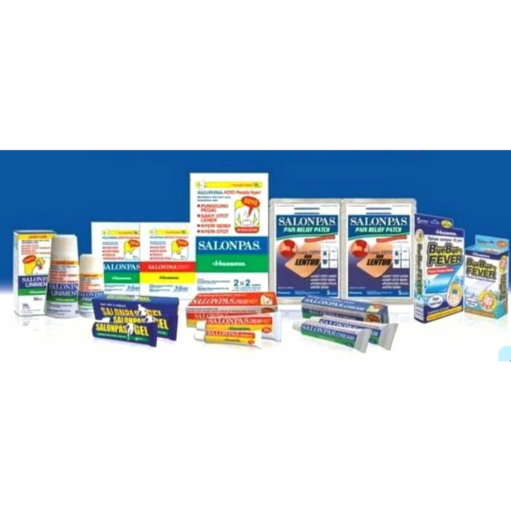 Salonpas Koyo Pereda Nyeri , Gel, spray