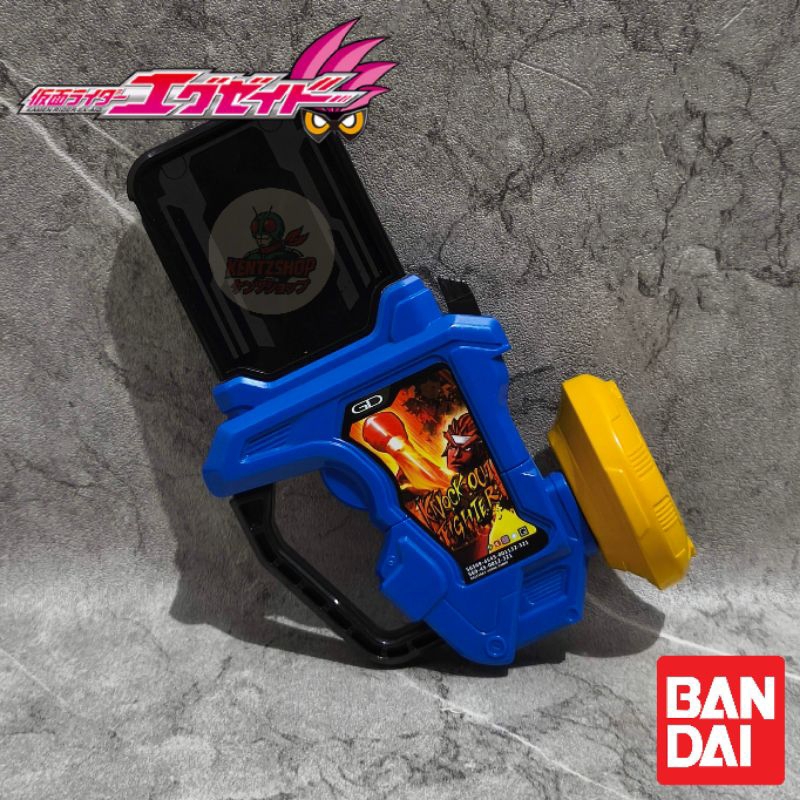 GP Gashat Knock-out Fighter Gashat Gear Dual Paradox Loose Kamen Rider Ex Aid