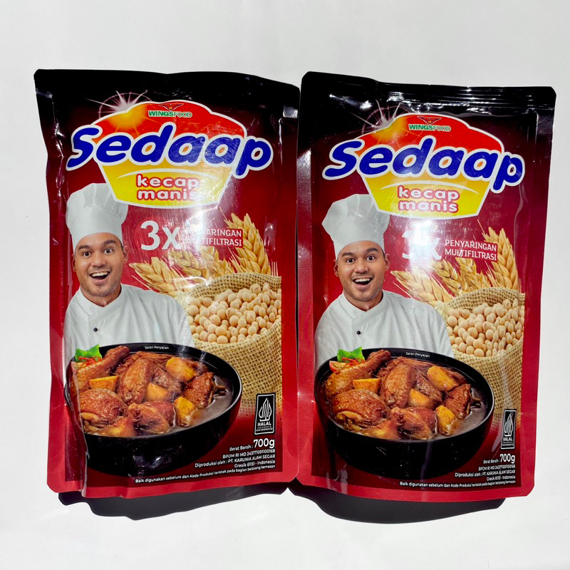 

SEDAAP Kecap Sedap 700 Gram Promo Harga kadaluarsa 24/12/26