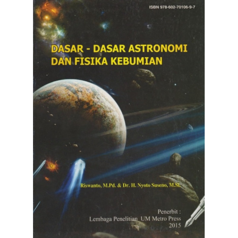 Dasar dasar Astronomi dan Fisika Kebumian Riswanto