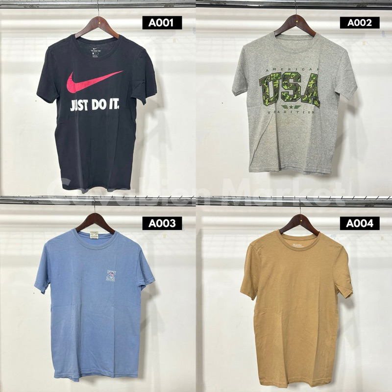 (Part A) Kaos Vintage Branded Original | Baju Second Preloved Streetwear