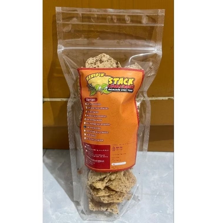 

opak emping balado (cemilan keripik)