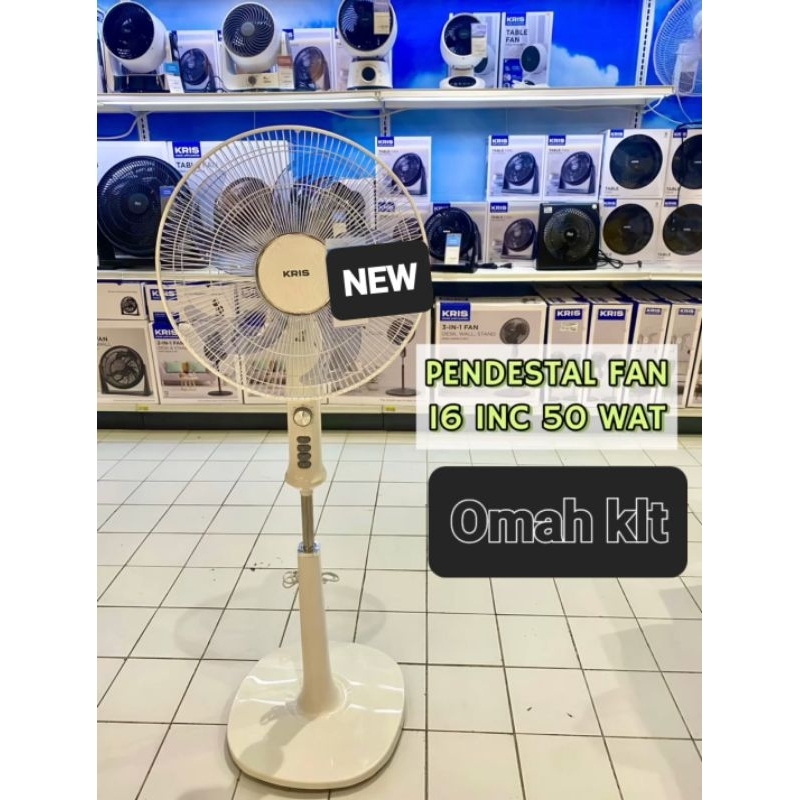 kris kipas angin berdiri kipas tower pedestal fan 16 inc kris by krisbow
