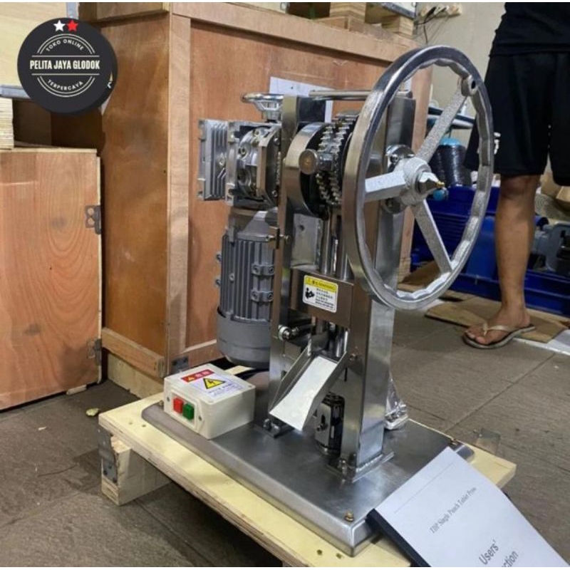 TDP-1.5N tablet press machine alat cetak tablet milk candy TDP-1,5N