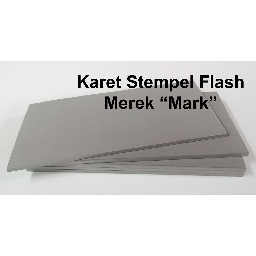 

KODE X43J Karet Stempel Flash Mark Kualitas Premium Warna AbuAbu