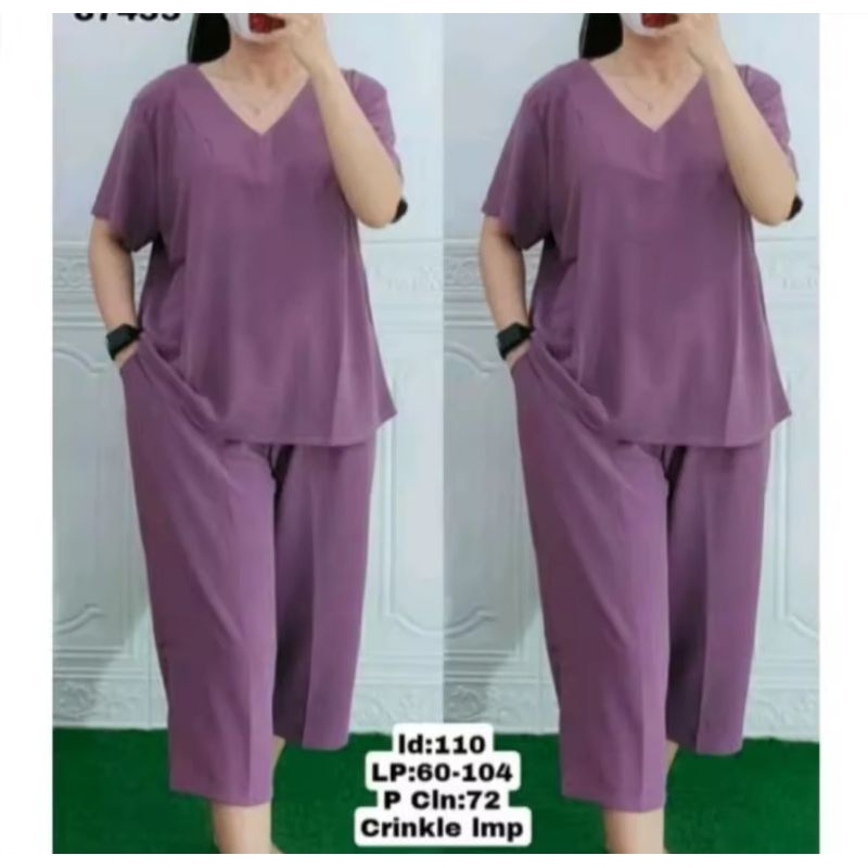 Setelan Andin Dewasa Setelan Andin Pendek Setelan Andin Jumbo Setelan Andin Leher V Setelan Andin Te