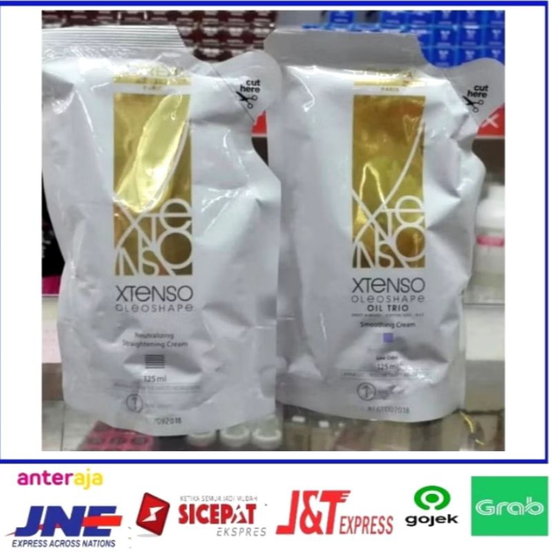 Xtenso Loreal smoothing rambut 125ml obat pelurus rambut loreal xtenso