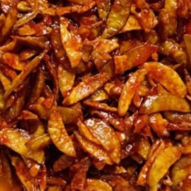 

Jengkol kriuk crispy pedas,asin,gurih cocok untuk makan/cemilan 110 gr