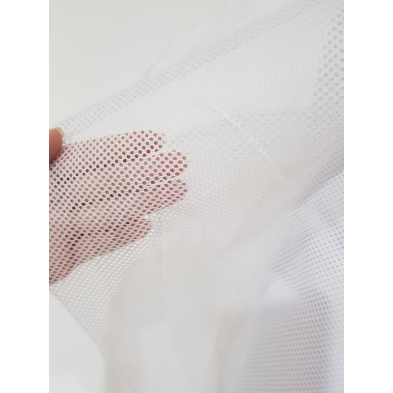 1 rol JALA LUBANG KECIL KAKU LEBAR KAIN 150CM JALA SOUND SYSTEM JALA KANTONG LAUNDRY JALA KAKU JALA 