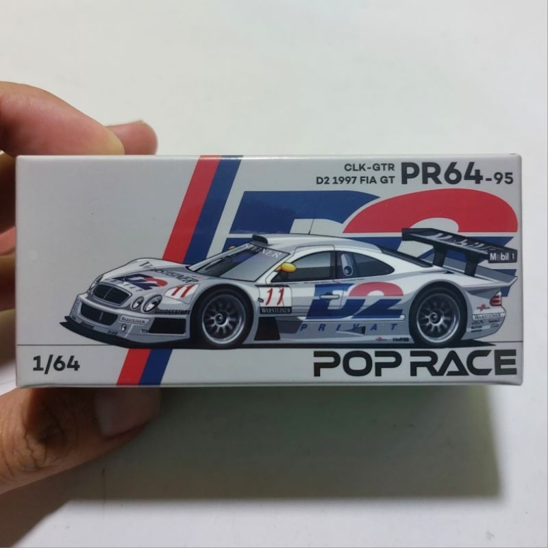 Poprace Mercedes-Benz CLK GTR Warsteiner